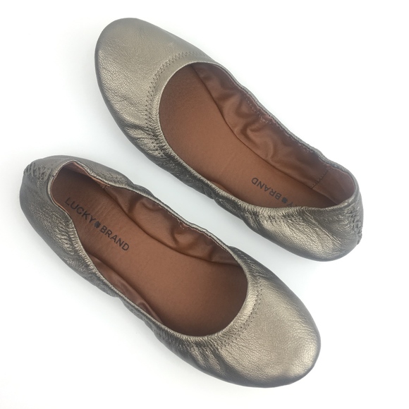 lucky emmie flats pewter